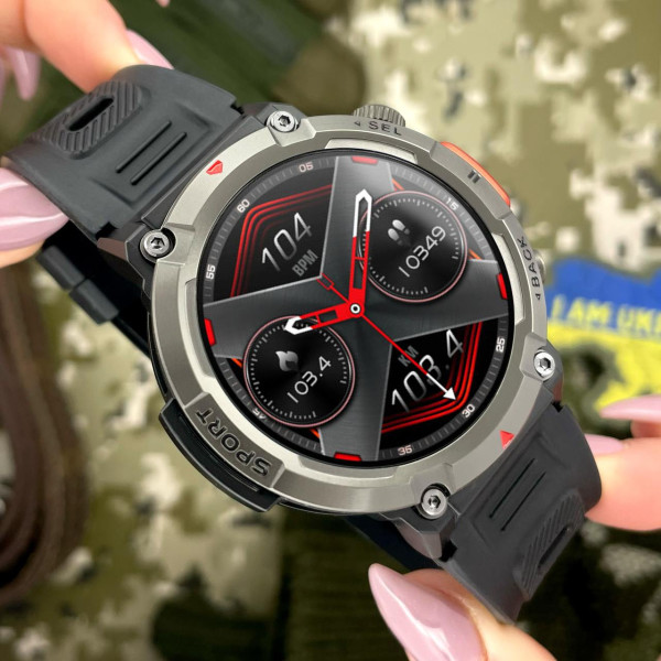 Розумний годинник Modfit Rugged Black фото 5