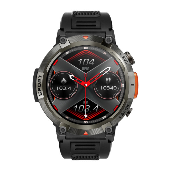 Розумний годинник Modfit Rugged Black фото 1