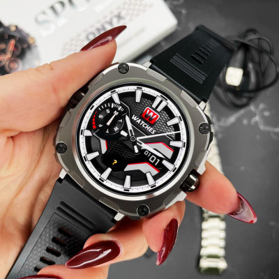 Розумний годинник Modfit Onyx Silver Steel + ремінець в подарунок