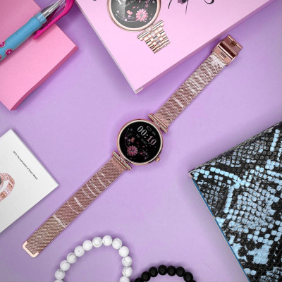 Розумний годинник Modfit Eclipse Gold Mesh