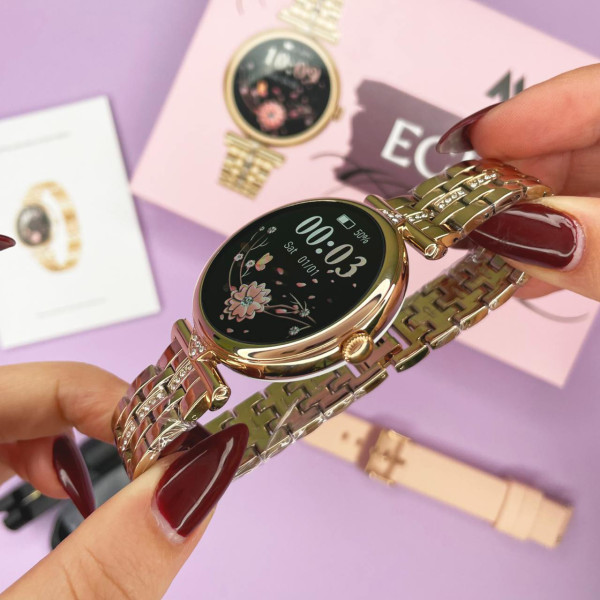 Умные смарт часы
 Modfit Eclipse Gold Steel фото 4