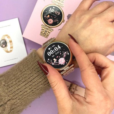 Розумний годинник Modfit Eclipse Gold Steel