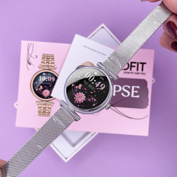 Розумний годинник Modfit Eclipse Silver Mesh фото 5