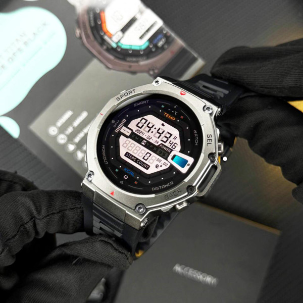 Розумний годинник Modfit Titan Force GPS Black фото 5