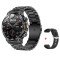 Розумний годинник Modfit Titan-X Black Steel + ремінець в подарунок
