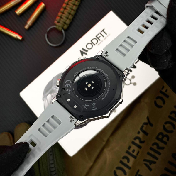 Розумний годинник Modfit Titan-X Silver Silica фото 7