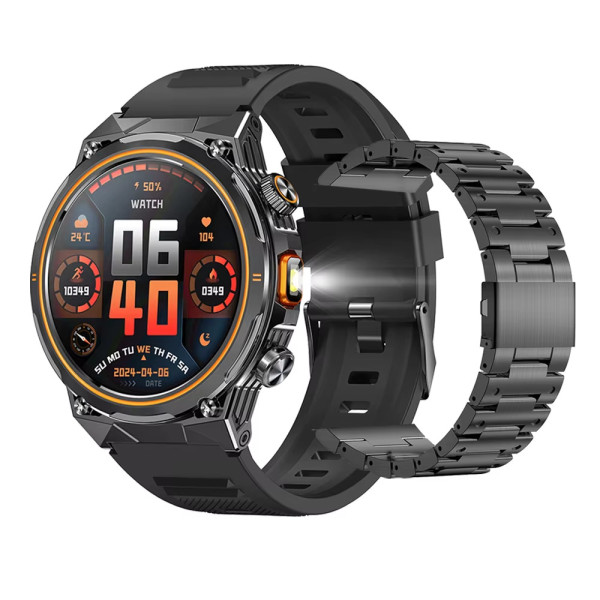 Розумний годинник Modfit Track Pro Black + ремінець в подарунок фото 1