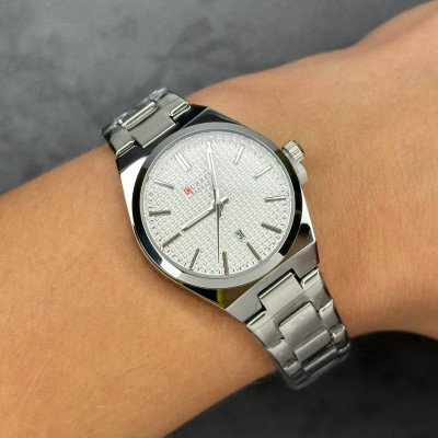 Curren 8439L Silver-White