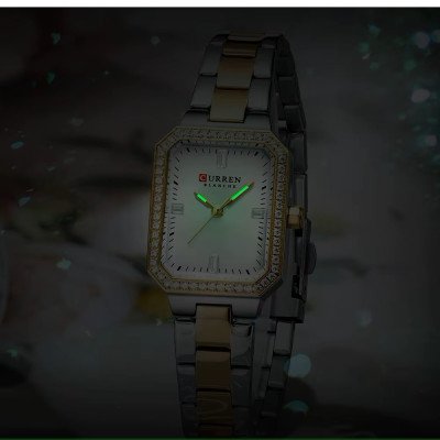 Curren 9102 Silver-Gold-White