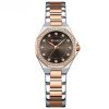 Жіночий годинник Curren 9100 Silver-Rose Gold-Brown фото 2