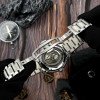 Мужские часы Awarder 022-3D Де би не був Silver-White Steel фото 7