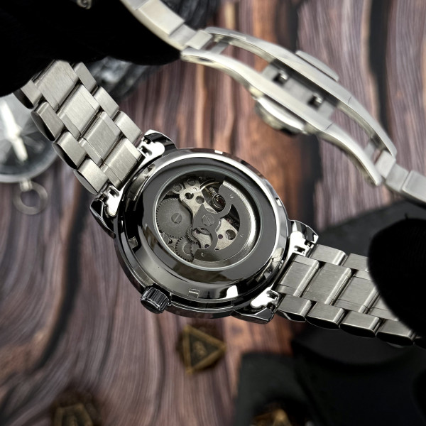 Мужские часы Awarder 022-3D Де би не був Silver-White Steel фото 8