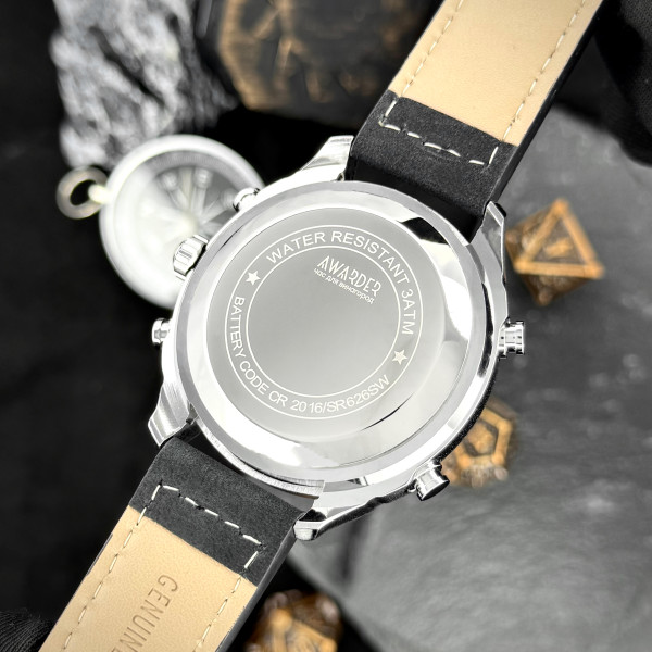 Awarder 017BKWT Тризуб золото Silver-White фото 11