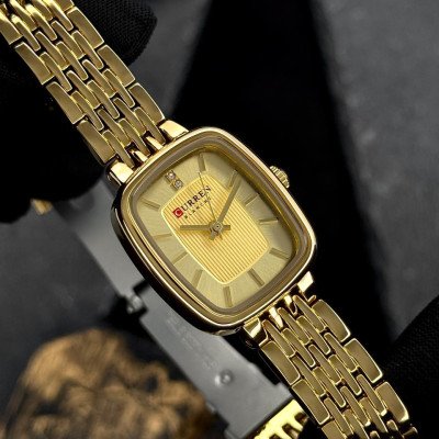 Curren 9093 Gold-Gold