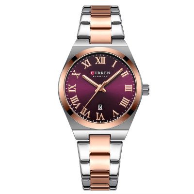 Curren 9095 Gold-Silver-Pink