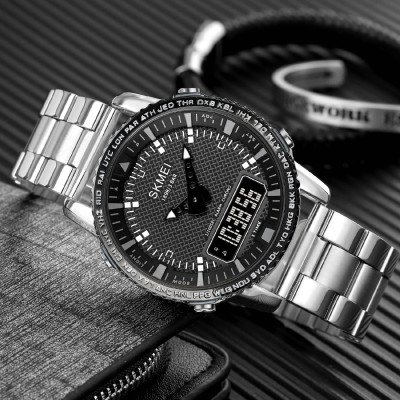 Skmei 1898SIBK Silver-Black