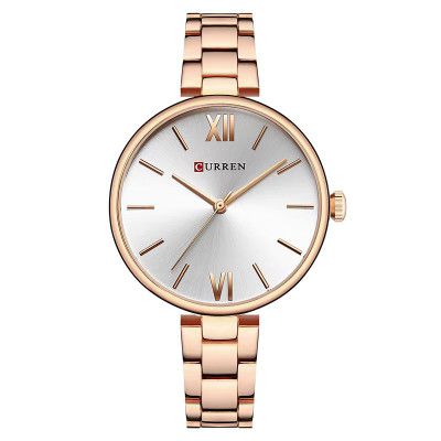 Curren 9017 Rose Gold-White