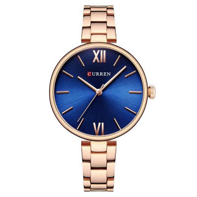 Curren 9017 Rose Gold-Blue
