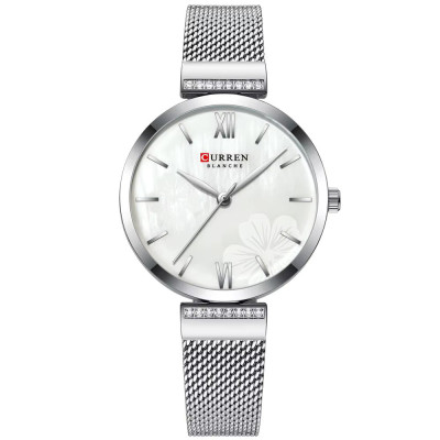 Curren 9067 Silver-White