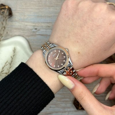 Сurren 9111 Silver-Gold-Brown