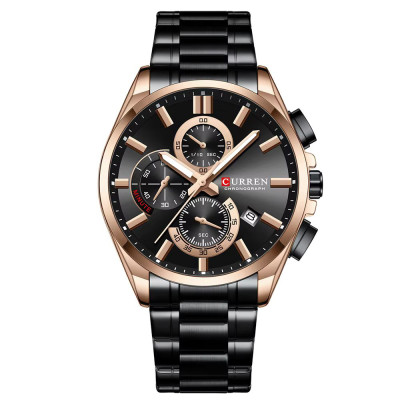 Сurren 8475 Rose Gold-Black