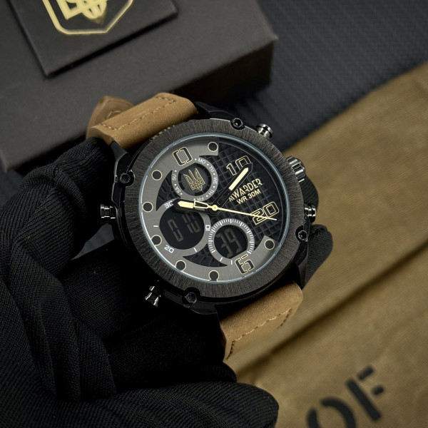 Awarder 017 Тризуб золото  Black-Brown фото 11