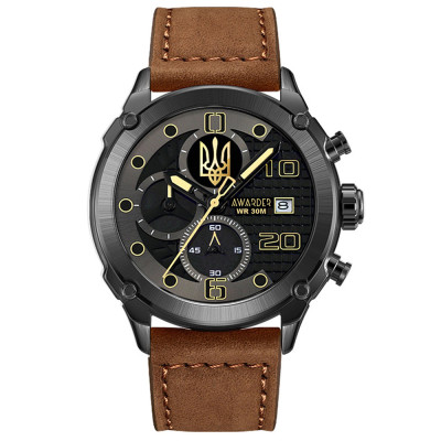 Awarder 016 Тризуб золото  Black-Brown