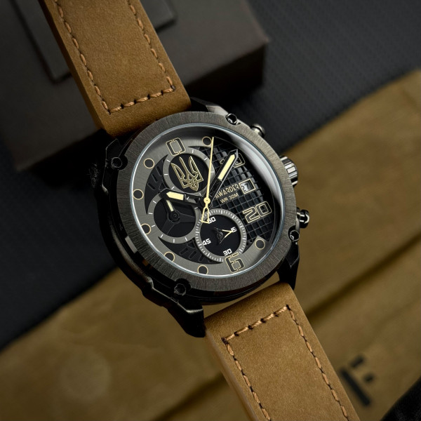 Awarder 016 Тризуб золото  Black-Brown фото 7