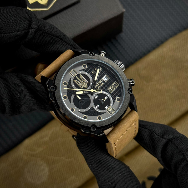 Awarder 016 Тризуб золото  Black-Brown фото 9