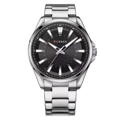 Сurren 8424 Silver-Black