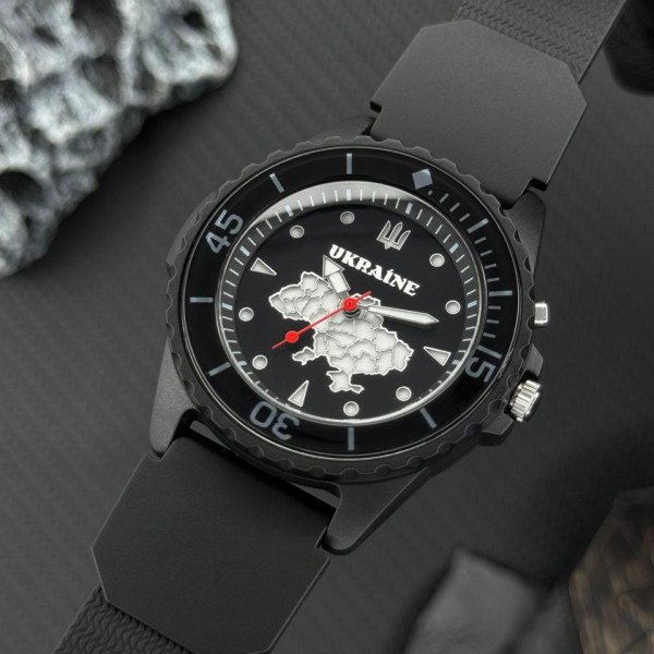 Наручные часы Awarder 031 Ukraine All Black фото 5