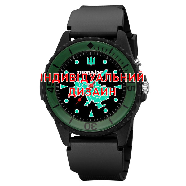 Awarder 031 Black-Green Індивідуальний дизайн фото 1