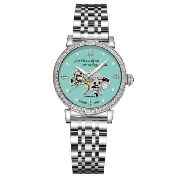 Женские часы Awarder 047 Silver-Blue фото 1