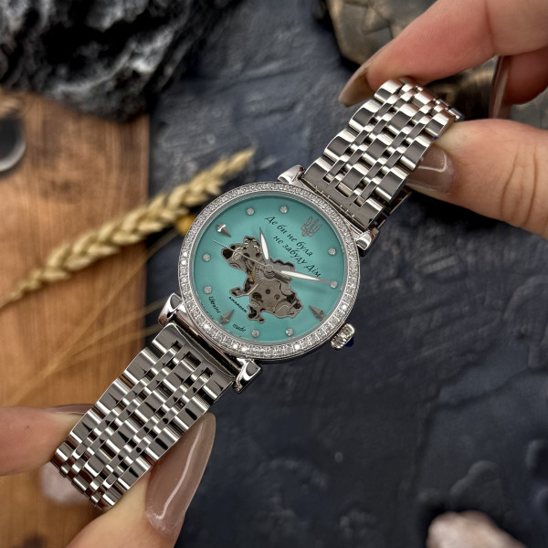 Женские часы Awarder 047 Silver-Blue фото 3