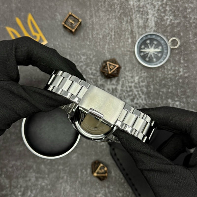 Awarder 016 Тризуб золото Silver-Black Steel