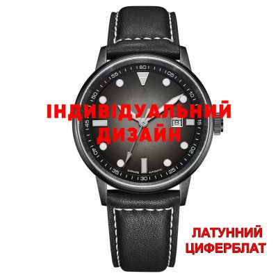 Мужские часы Awarder 044 Black-Black Латунь Індивідуальний дизайн