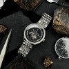 Чоловічий годинник Awarder 043-1 Де би не був Silver-Black Steel Miyota фото 6