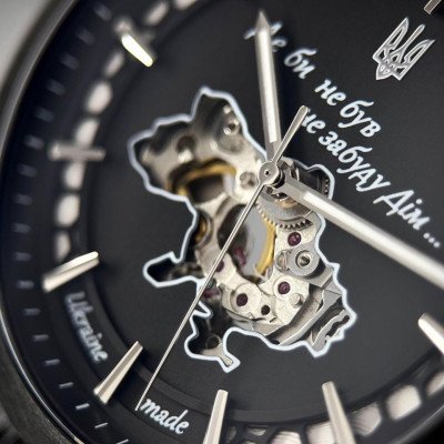 Awarder 043-1 Де би не був All Black Leather Miyota