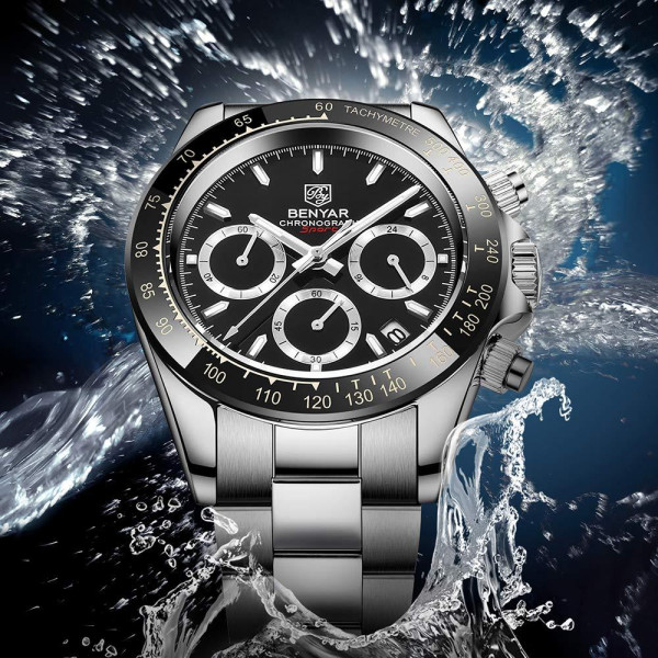 Benyar BY-5169 Silver-Black фото 3