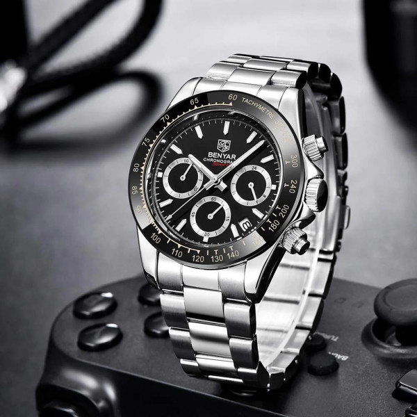 Benyar BY-5169 Silver-Black фото 6