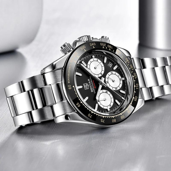 Benyar BY-5169 Silver-Black-White фото 6