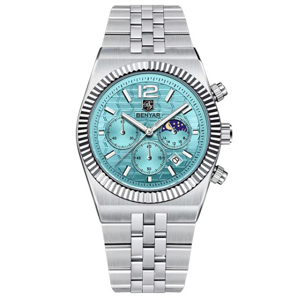 Benyar BY-5225 Silver-Blue фото 1