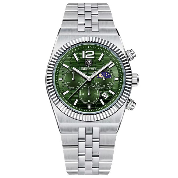 Benyar BY-5225 Silver-Green фото 1