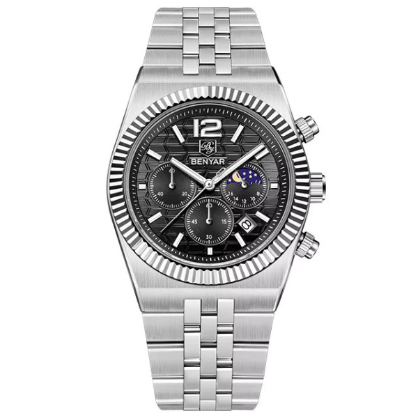 Benyar BY-5225 Silver-Black фото 1