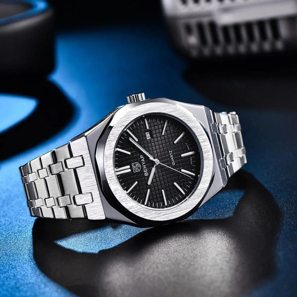 Benyar BY-5156 Silver-Black фото 4