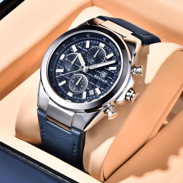 Benyar BY-5206 Silver-Blue фото 8