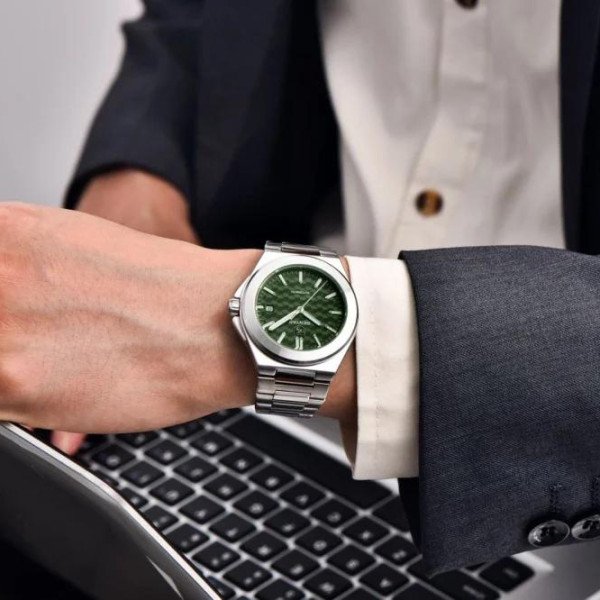 Benyar BY-5219 Silver-Green фото 4