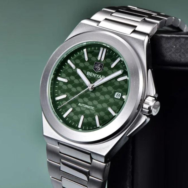 Benyar BY-5219 Silver-Green фото 6