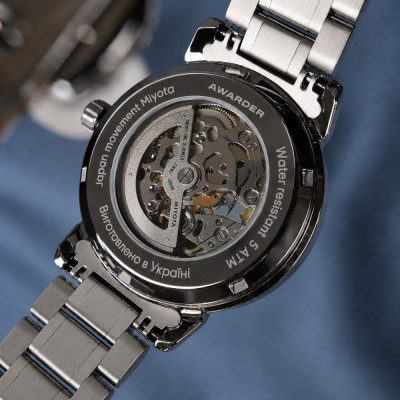 Awarder 048 Не Забуду Дім Silver-Black Steel