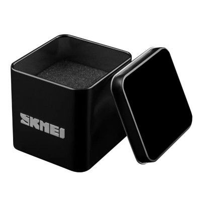 Коробочка Skmei BOXMA2 English Tin Box Black 2